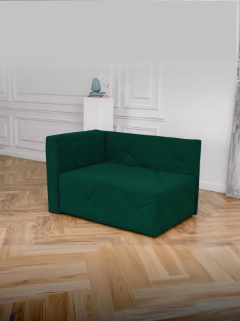 Диван 1010 изумруд, левый (BRENDOSS) в Урае - uraj.mebel-e96.ru
