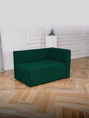 Диван 1010 изумруд, правый (BRENDOSS) в Урае - uraj.mebel-e96.ru