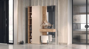 Прихожая Ева кашемир (Лин) в Урае - uraj.mebel-e96.ru