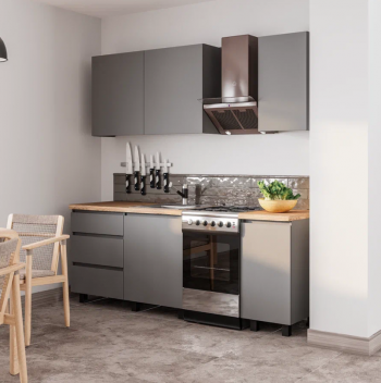 Кухонный гарнитур Асти 1600 мм (БТС) в Урае - uraj.mebel-e96.ru
