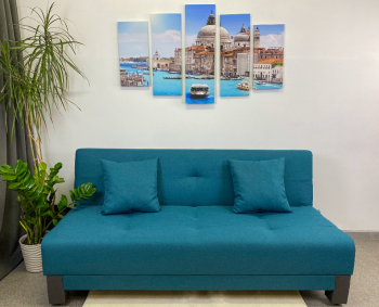 Диван-кровать Поло Эконом NeoEmerald в Урае - uraj.mebel-e96.ru