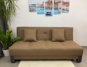 Диван-кровать Поло Эконом NeoBrown в Урае - uraj.mebel-e96.ru