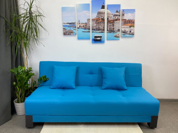 Диван-кровать Поло Эконом NeoAzure в Урае - uraj.mebel-e96.ru