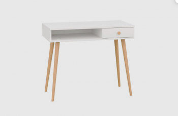 Стол письменный, арт.6-01101, белый (ГК) в Урае - uraj.mebel-e96.ru