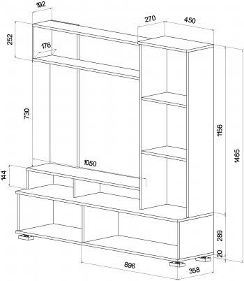 Стенка Грейс (Лин) в Урае - uraj.mebel-e96.ru