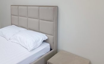 Кровать с подъемным механизмом Мега беж (Лин) в Урае - uraj.mebel-e96.ru