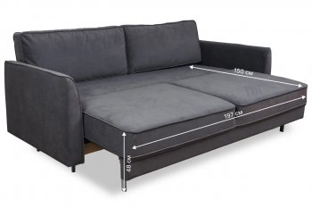 Диван 930 графит (Brendoss) в Урае - uraj.mebel-e96.ru