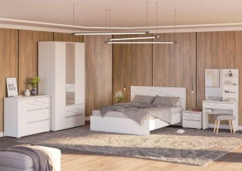 Кровать двуспальная Аделина (ГК) в Урае - uraj.mebel-e96.ru
