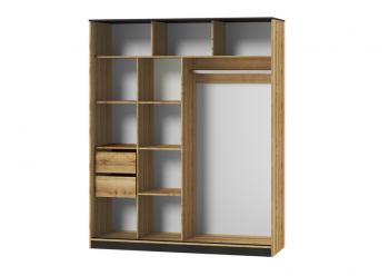 Шкаф-купе 1800 мм Аэлита ПШ-2.9 (Росток) в Урае - uraj.mebel-e96.ru