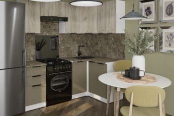 Кухонный гарнитур Альба оптима 5 1200х2000 мм (Герда) в Урае - uraj.mebel-e96.ru