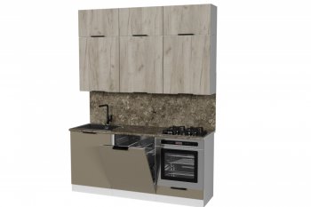 Кухонный гарнитур Альба макси 2 1800 мм (ПМ) (Герда) в Урае - uraj.mebel-e96.ru
