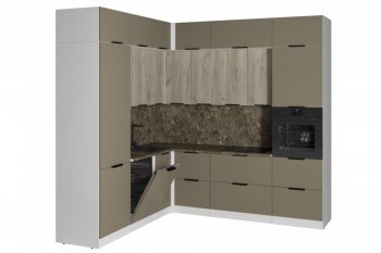 Кухонный гарнитур Альба гранд прайм 2200х2500 мм (Герда) в Урае - uraj.mebel-e96.ru