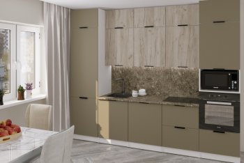 Кухонный гарнитур Альба экстра 2 3000 мм (ПМ)  (Герда) в Урае - uraj.mebel-e96.ru