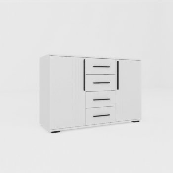 Спальный гарнитур Амалия модульный (Росток) в Урае - uraj.mebel-e96.ru