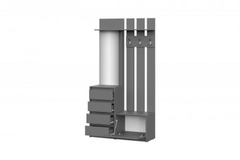 Прихожая Айден ВШ06-1100 серый графит (ИЦ) в Урае - uraj.mebel-e96.ru