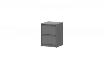 Тумба Айден ТБ06-400 серый графит (ИЦ) в Урае - uraj.mebel-e96.ru