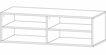 Стенка Айвори (АстридМ) в Урае - uraj.mebel-e96.ru