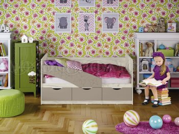 Кровать Бабочки Шарли мокко (Миф) в Урае - uraj.mebel-e96.ru