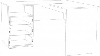 Стол письменный Банни НМ 041.41 (Silva) в Урае - uraj.mebel-e96.ru