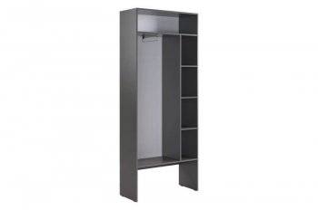 Прихожая Баско К1 (графит) (Мебельсон) в Урае - uraj.mebel-e96.ru