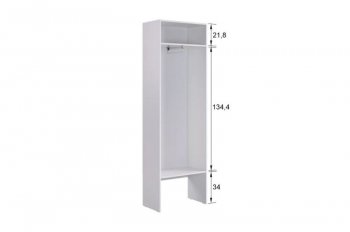 Прихожая Баско К8 (графит) (Мебельсон) в Урае - uraj.mebel-e96.ru