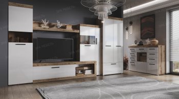 Стенка Бастон+шкаф (Эра) в Урае - uraj.mebel-e96.ru