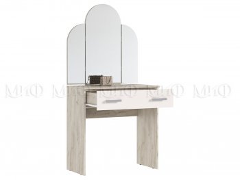 Стол туалетный Бася крафт/кашемир (Миф) в Урае - uraj.mebel-e96.ru