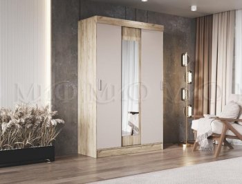 Спальный гарнитур Бася крафт/кашемир (Миф) в Урае - uraj.mebel-e96.ru