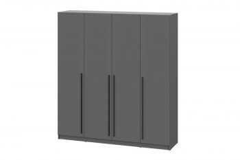 Шкаф 2000 мм Берген ШК-2000 графит (ИЦ) в Урае - uraj.mebel-e96.ru