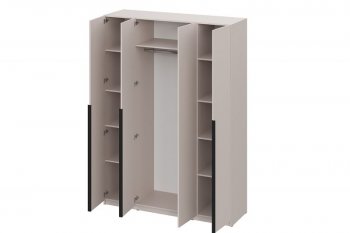 Шкаф 1600 мм Берген ШК-1600 кашемир (ИЦ) в Урае - uraj.mebel-e96.ru