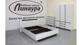 Кровать двуспальная Бостон анкор (Лин) в Урае - uraj.mebel-e96.ru