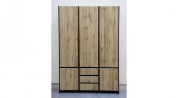 Шкаф Бостон 1500 мм дуб крафт (Лин) в Урае - uraj.mebel-e96.ru