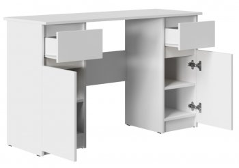 Стол письменный Бостон лайт СП-002 белый (Стиль) в Урае - uraj.mebel-e96.ru