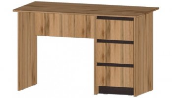 Стол с ящиками Бостон Дуб вотан (Лин) в Урае - uraj.mebel-e96.ru