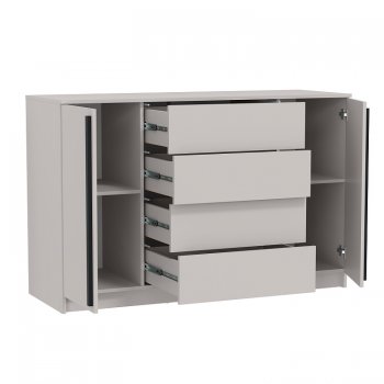 Комод 67.11 Брандо ЛДСП New кашемир (Олмеко) в Урае - uraj.mebel-e96.ru