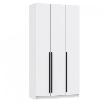 Шкаф 1200 мм 67.12 Брандо ЛДСП Белый (высота 2400) (Олмеко) в Урае - uraj.mebel-e96.ru