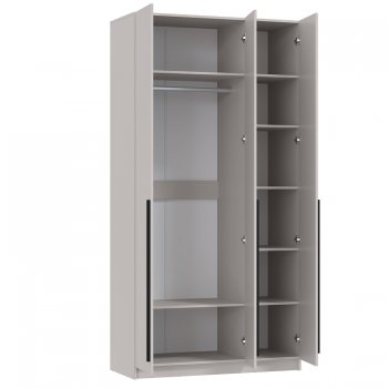 Шкаф 1200 мм 67.12 Брандо ЛДСП Кашемир (высота 2400) (Олмеко) в Урае - uraj.mebel-e96.ru