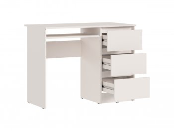 Письменный стол + Стеллаж Челси кашемир (Миф) в Урае - uraj.mebel-e96.ru