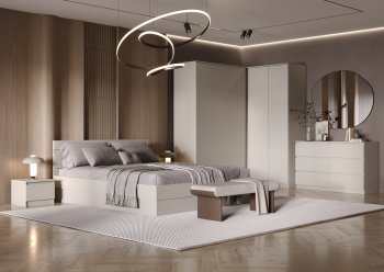 Спальный гарнитур Челси Кашемир. модульный (Миф) в Урае - uraj.mebel-e96.ru