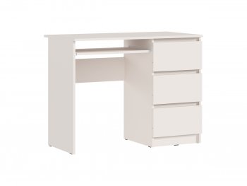 Письменный стол + Стеллаж Челси кашемир (Миф) в Урае - uraj.mebel-e96.ru