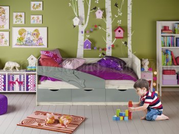 Кровать Дельфин шарли бриз (Миф) в Урае - uraj.mebel-e96.ru