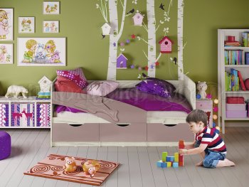 Кровать Дельфин шарли пинк (Миф) в Урае - uraj.mebel-e96.ru