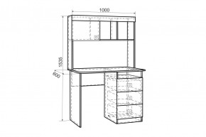 Набор детской мебели Форсаж (модульная) в Урае - uraj.mebel-e96.ru