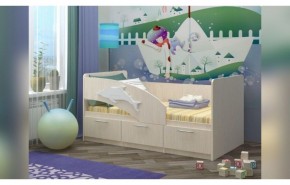 Детская кровать Дельфин-5 80х160 (Р) в Урае - uraj.mebel-e96.ru