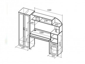 Детская стенка Пятерочка (Rinner) в Урае - uraj.mebel-e96.ru