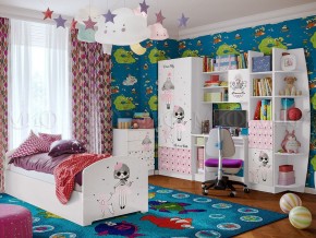 Детская Юниор-2 Мальвина (ЛДСП) модульная в Урае - uraj.mebel-e96.ru