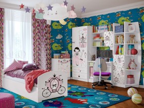 Детская Юниор-2 Принцесса (ЛДСП) модульная в Урае - uraj.mebel-e96.ru