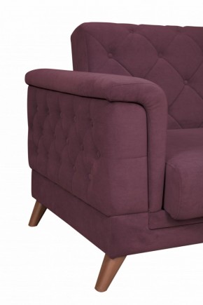 Диван-кровать Амарант (велюр катания плюм) в Урае - uraj.mebel-e96.ru