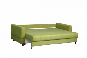 Диван - кровать ЕвроМагнат (велюр Кэнди олива) в Урае - uraj.mebel-e96.ru