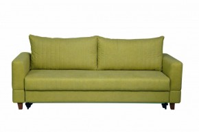 Диван - кровать ЕвроМагнат (велюр Кэнди олива) в Урае - uraj.mebel-e96.ru